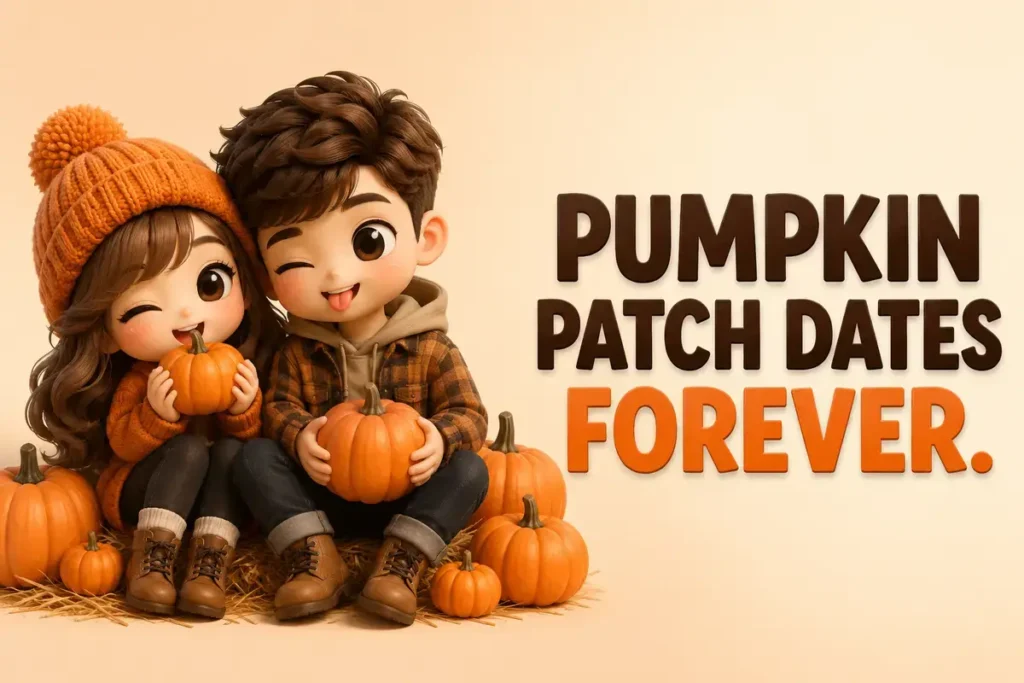 Pumpkin Patch Captions For Couples And Cute Dates