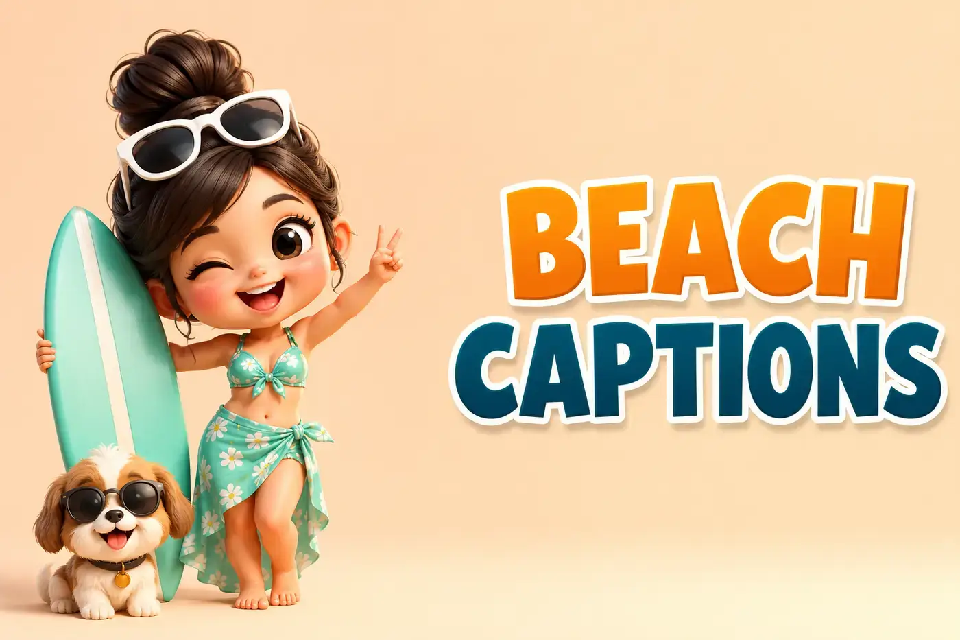 Beach Captions