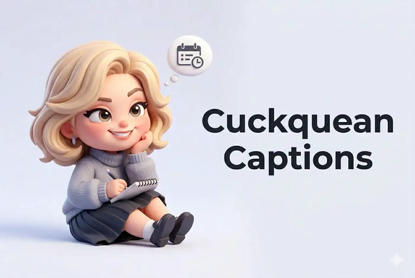 Cuckquean Captions