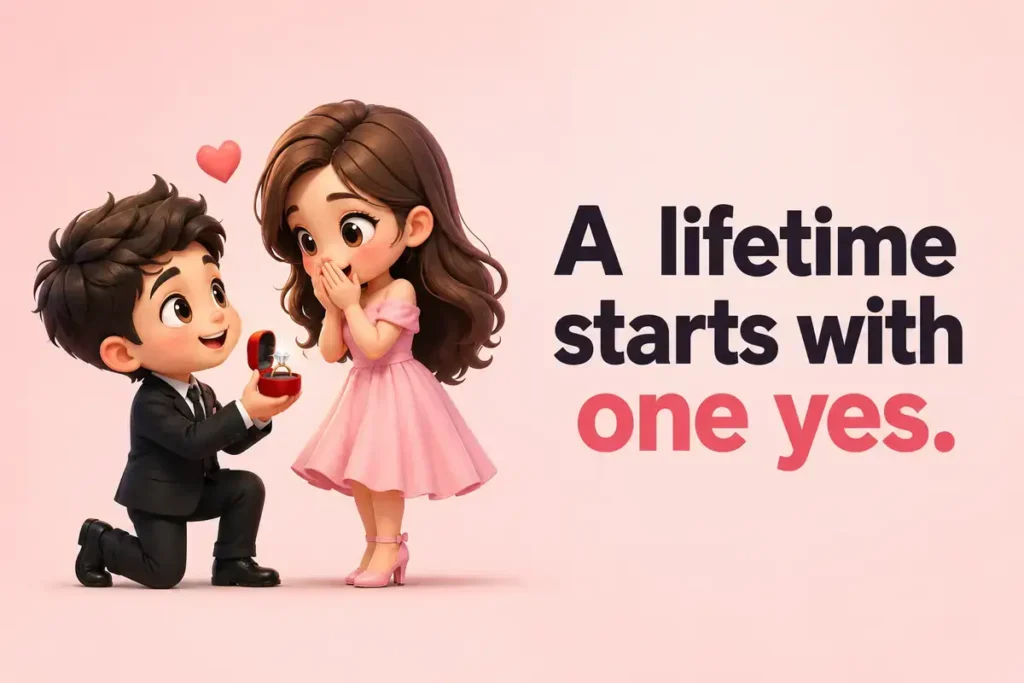 Romantic Engagement Captions For Your Forever Beginning