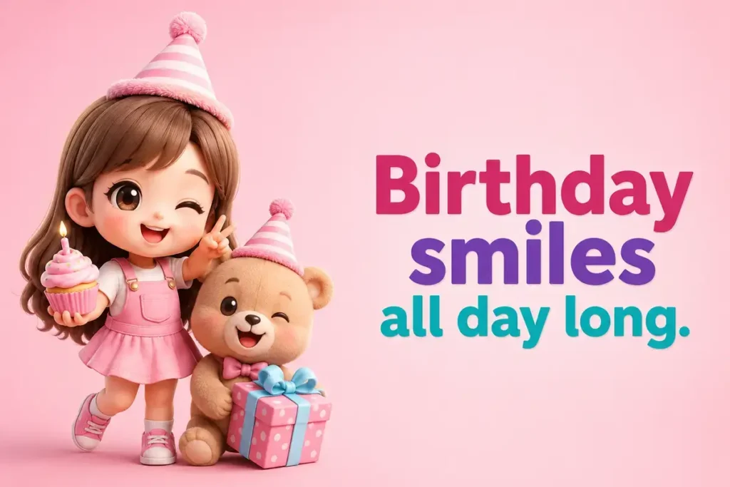 Birthday Captions For Kids And Little Superstars