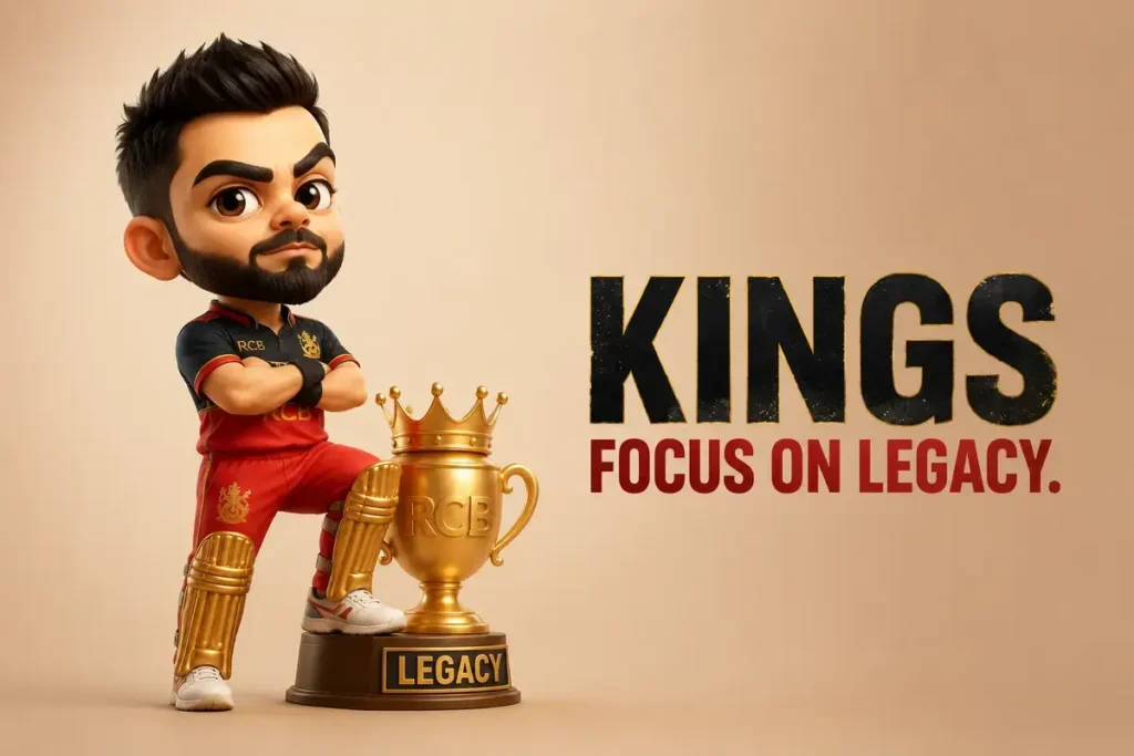 King Kohli Captions For Royal Vibes