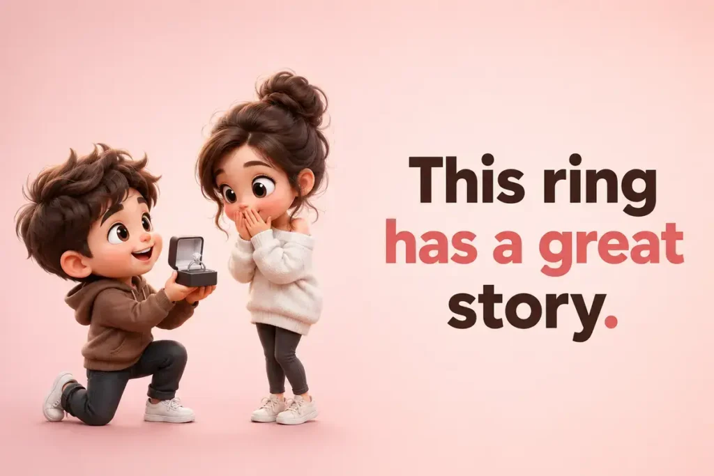 Engagement Captions For Ring Pictures And Close Ups